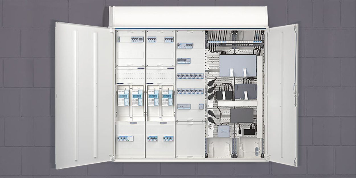 Technikzentrale bei Elektro Steiner GmbH in Volkmannsdorferau