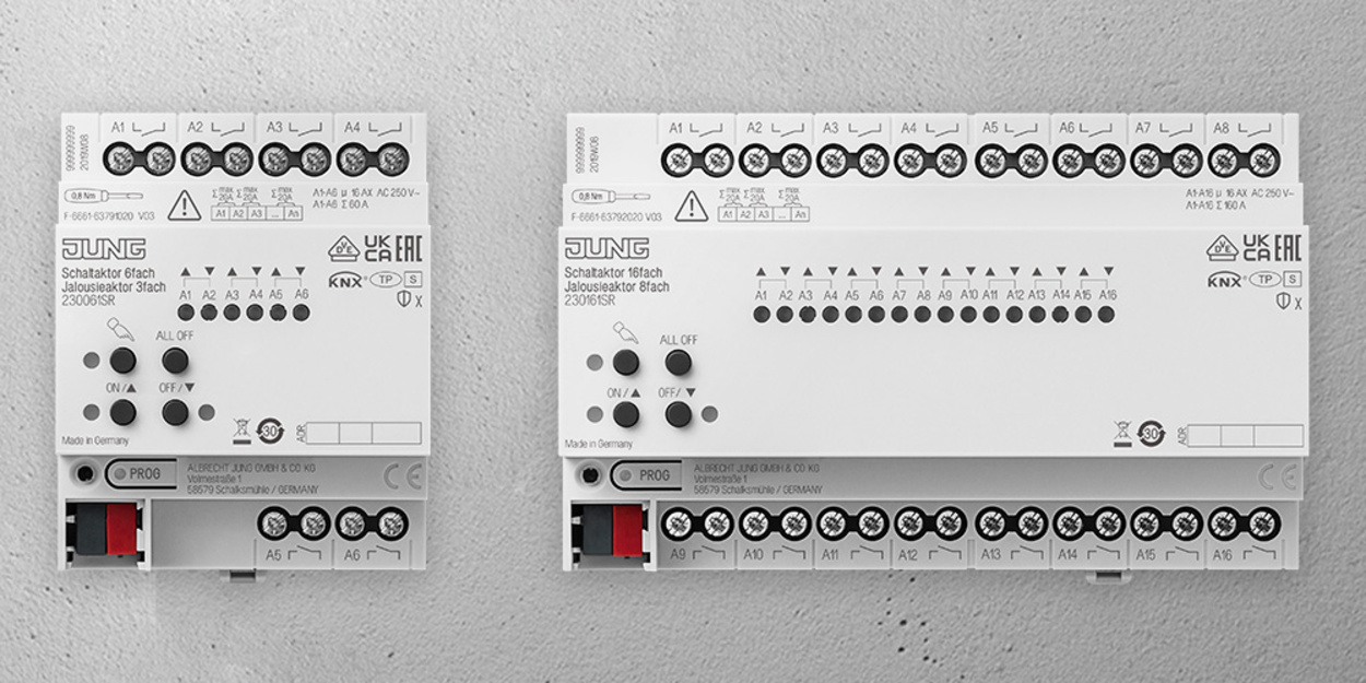 KNX Schalt- und Jalousieaktoren bei Elektro Steiner GmbH in Volkmannsdorferau