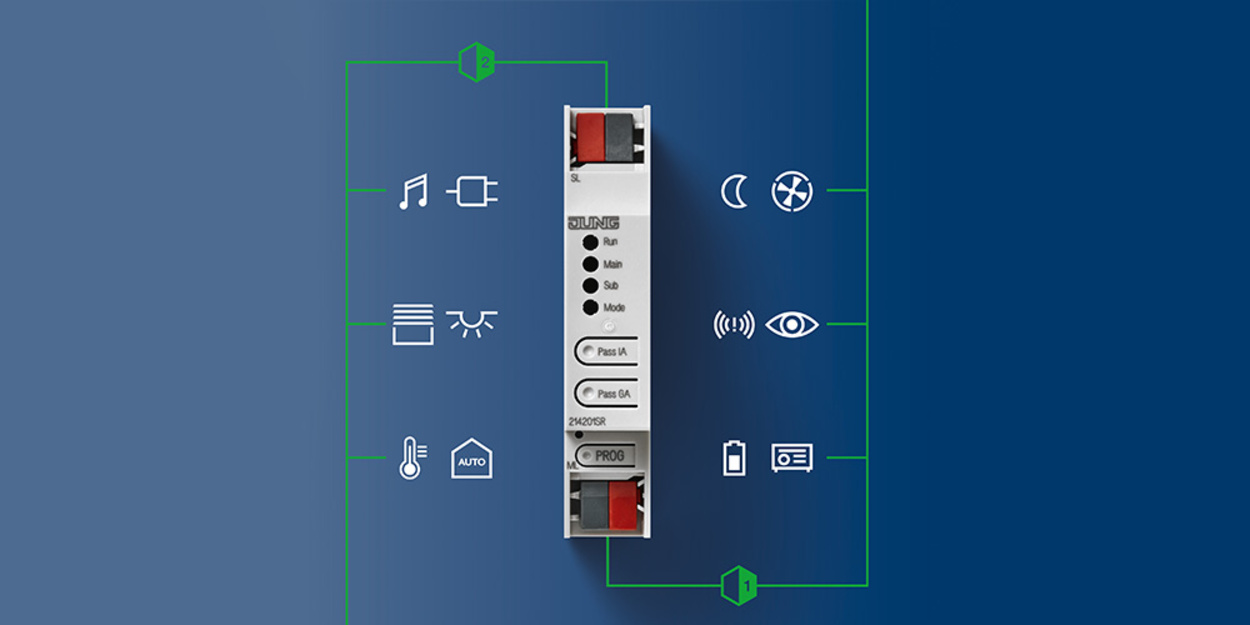 KNX Bereichs- und Linienkoppler bei Elektro Steiner GmbH in Volkmannsdorferau