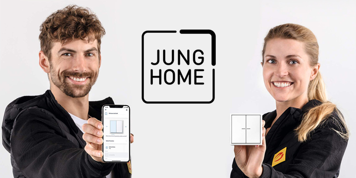 JUNG HOME bei Elektro Steiner GmbH in Volkmannsdorferau