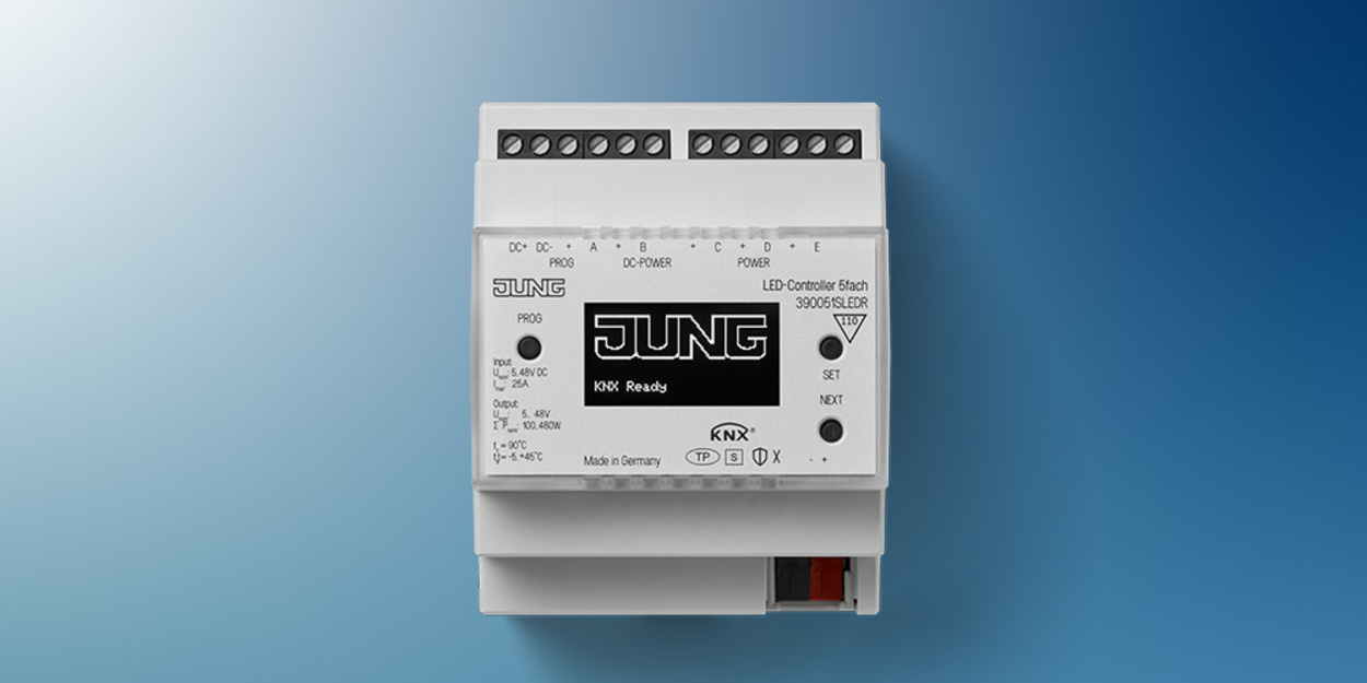 KNX LED-Controller bei Elektro Steiner GmbH in Volkmannsdorferau